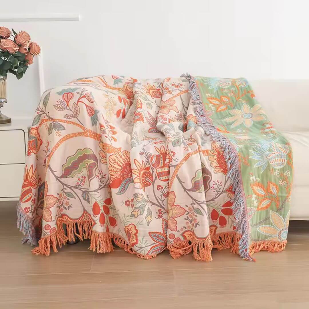 Boho Cotton Throw - CouchCare