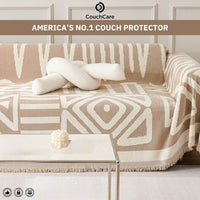 Cream Patterned