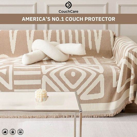 Cream Patterned